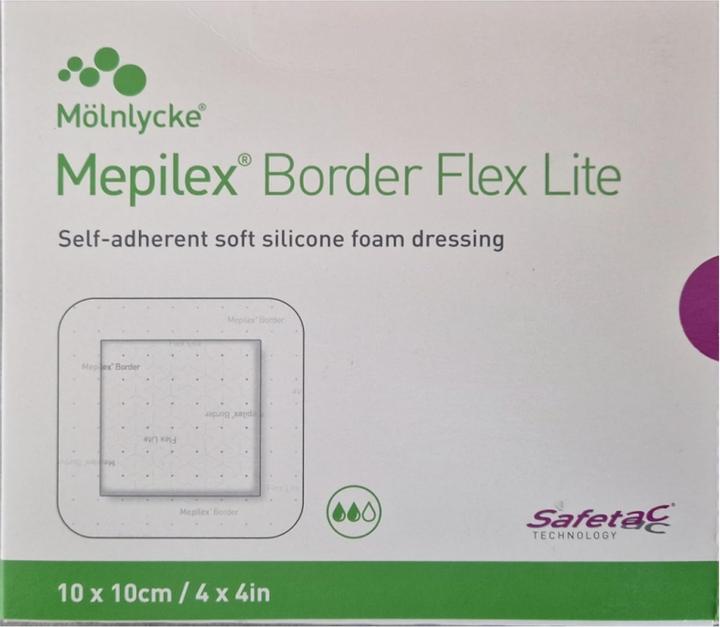 Produktbild Mepilex Border Flex Lite 10x10cm 5 Stk (5x)