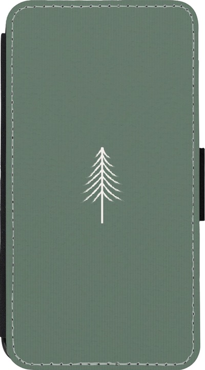 Immagine prodotto PhoneLook Cover Portafoglio nero Natale 22 albero minimalista (Apple iPhone 13 mini)