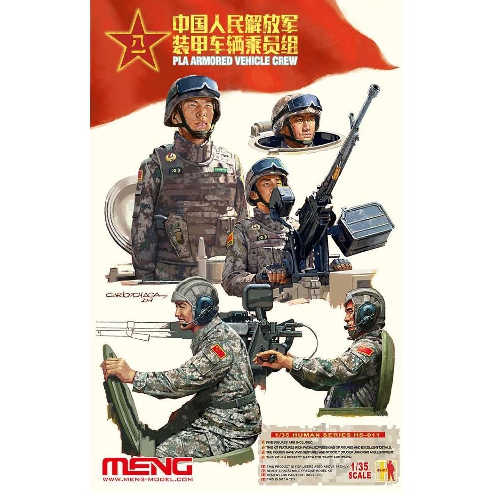 Meng-Model PLA Armored Vehicle Crew