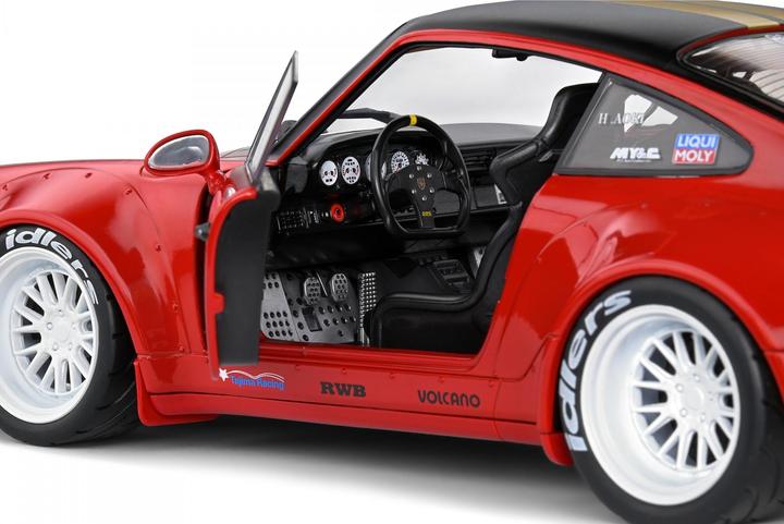 Image du produit Solido 1:18 Porsche RWB Rouge Saduka