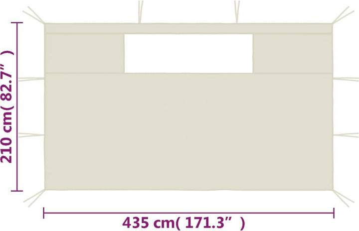 Actual product image vidaXL Goraud (450 cm)