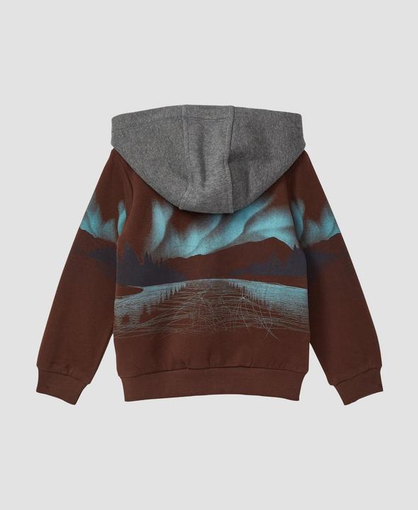 Produktbild s.Oliver Sweatshirt Jacke Kuschelige Kapuzen-Sweatjacke (104, 110)