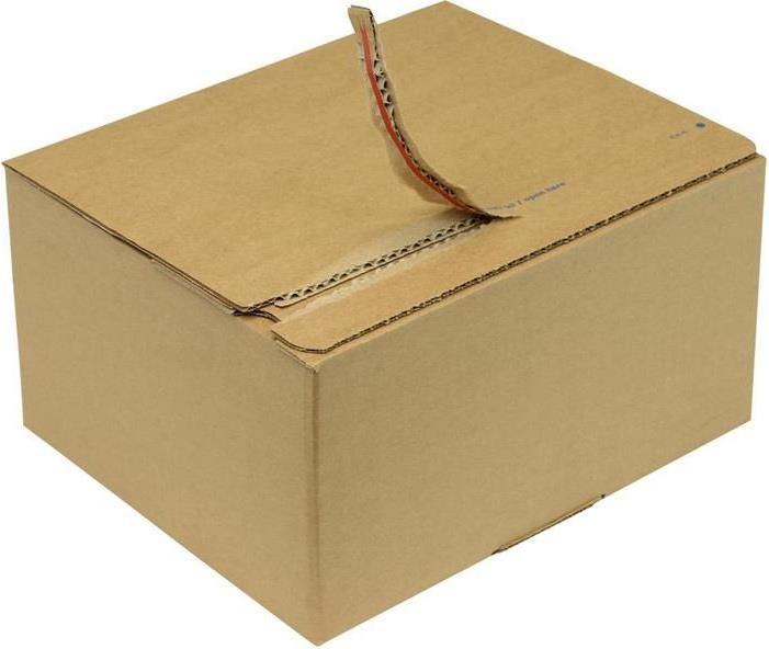 Produktbild Transpak Automatikkarton 1-wellig Automatikboden Masse 260x220x130mm SK Qualtität 1.3B braun braun (40 Stk., 26 x 22 x 13 cm)