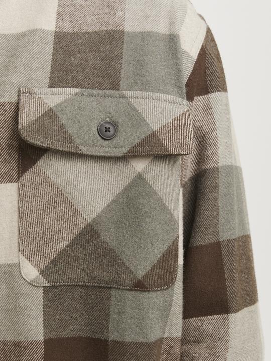 Image du produit Jack & Jones Jprraymond Melange Check Ls Overshirt Sn (M)
