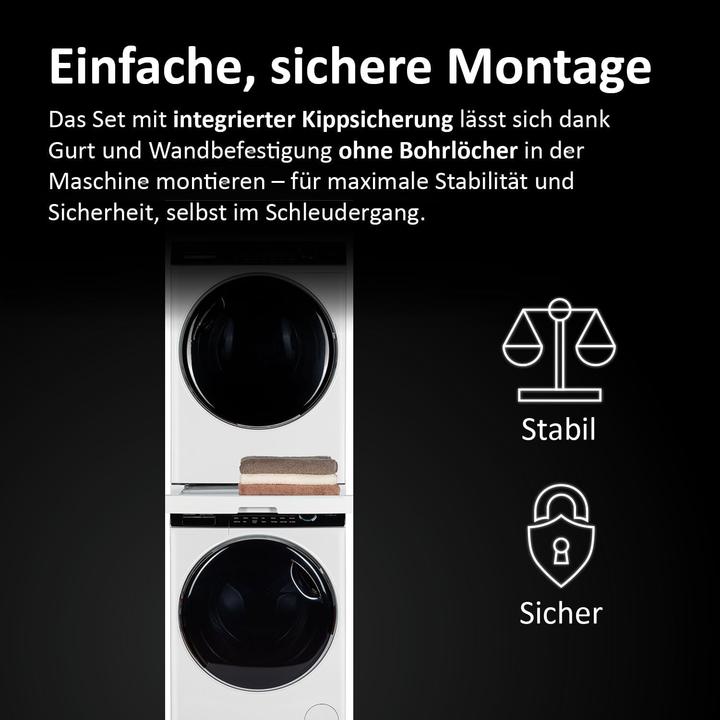 Actual product image Haier Verbindungsset ausziehbar Standard