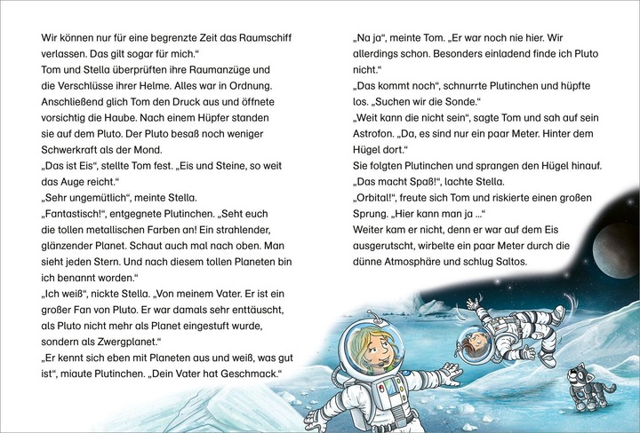 Produktbild Tessloff Der kleine Major Tom. Band 17. Rettungsmission zum Pluto (Deutsch, Bernd Flessner, Peter Schilling, 2023)