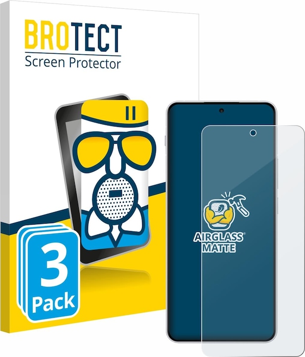 Produktbild BROTECT Schutzglas Schutzfolie Glas Folie Displayschutz matt (3 Stück, OnePlus Nord 4)