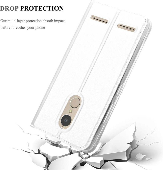 Actual product image Cadorabo Book Classy Style Cover (K6, Lenovo K6 Power)