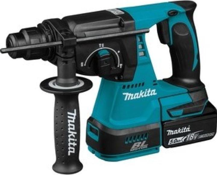 Actual product image Makita DHR242RTJ 18V Li-Ion Accu SDS-plus combihamer set in Mbox - 2J - koolborstelloos