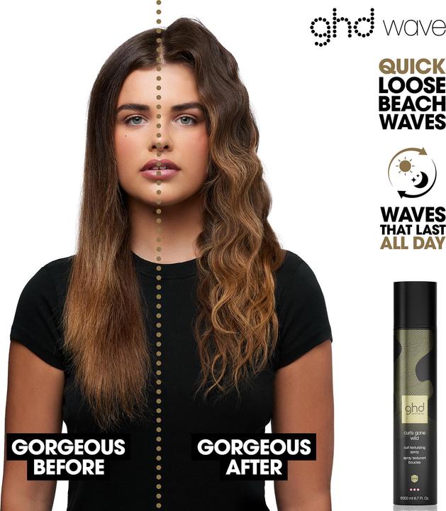 Produktbild ghd Curls Gone Wild Curl Texturising Spray (200 ml)
