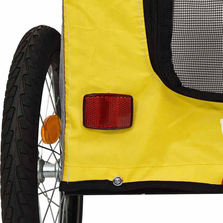 Produktbild vidaXL Fahrradanhänger Hund