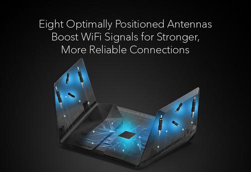 Productafbeelding Netgear WL Router RAXE500-100EUS AXE11000 Nighthawk