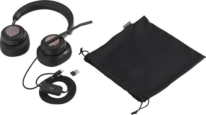 Actual product image Kensington Headset H2000 PROVC USB-A/USB-C black (Cable, USB-C)