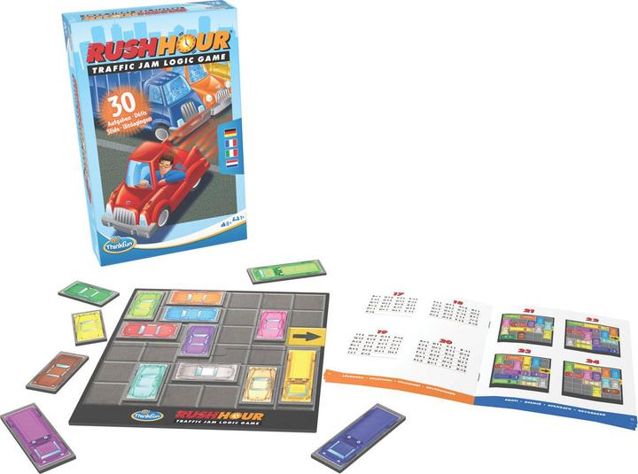 Actual product image Thinkfun Rush Hour Bring (German, French, Italian)