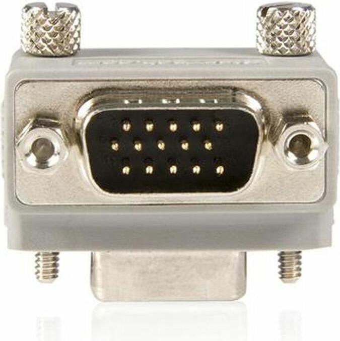 Produktbild StarTech com VGA Cable adapter, DB15 M, DB15 FM, Grau (12.50 cm)