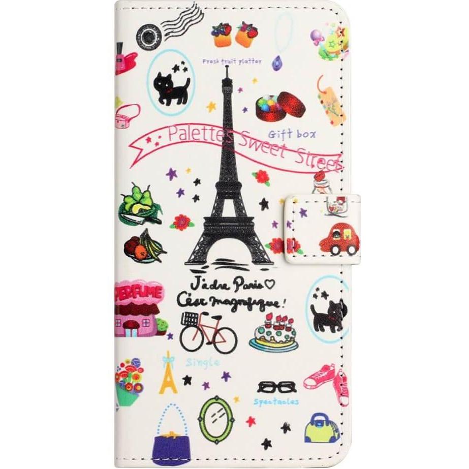 Cover-Discount iPhone 14 Pro - Leder Etui Hülle Paris (Apple iPhone 14 Pro), Smartphone Hülle