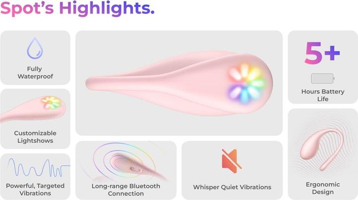 Productafbeelding Kiiroo Spot Interaktiver Ei-Vibrator zum Tragen