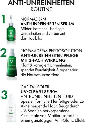 Energie-Label Vichy Capital Soleil UV-Clear (Sonnencreme Gesicht, SPF 50+, 40 ml)