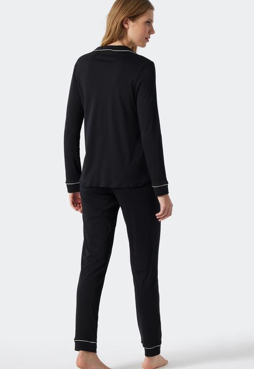 Actual product image Schiesser Contemporary Nightwear Pyjama Langarm (44)