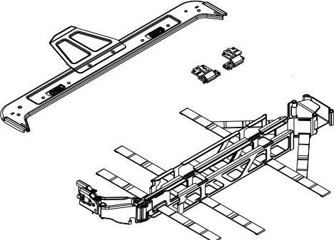 Actual product image Dell Cable Management Arm Customer Kit