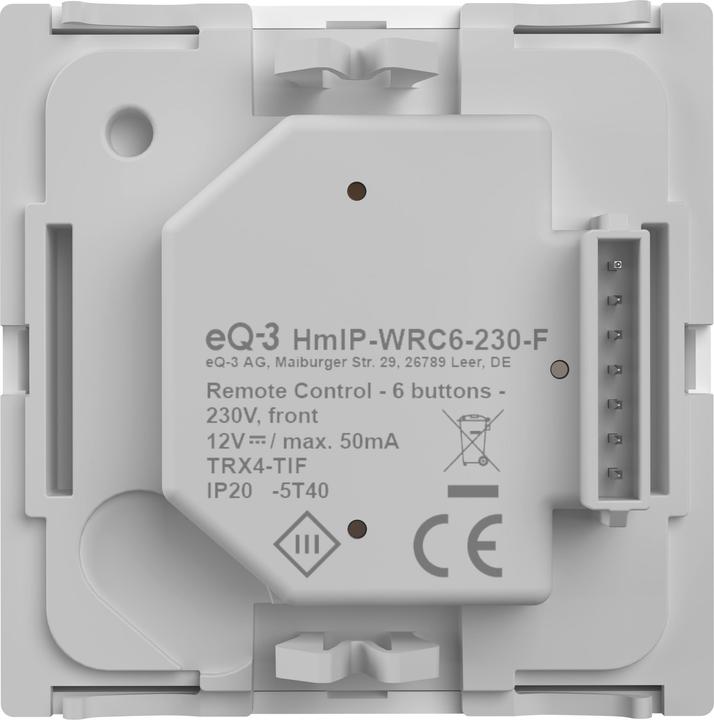 Produktbild Homematic IP HmIP-WRC6-230