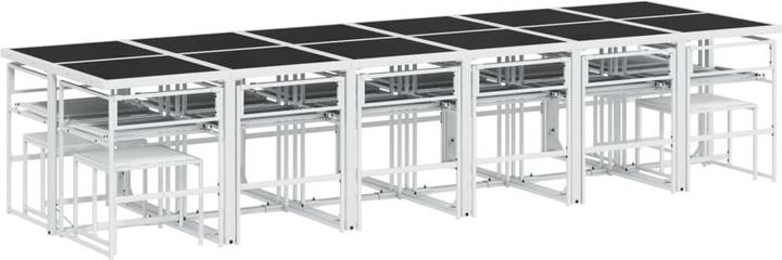 Produktbild vidaXL Garten Essgruppe (330 x 107 x 72 cm)