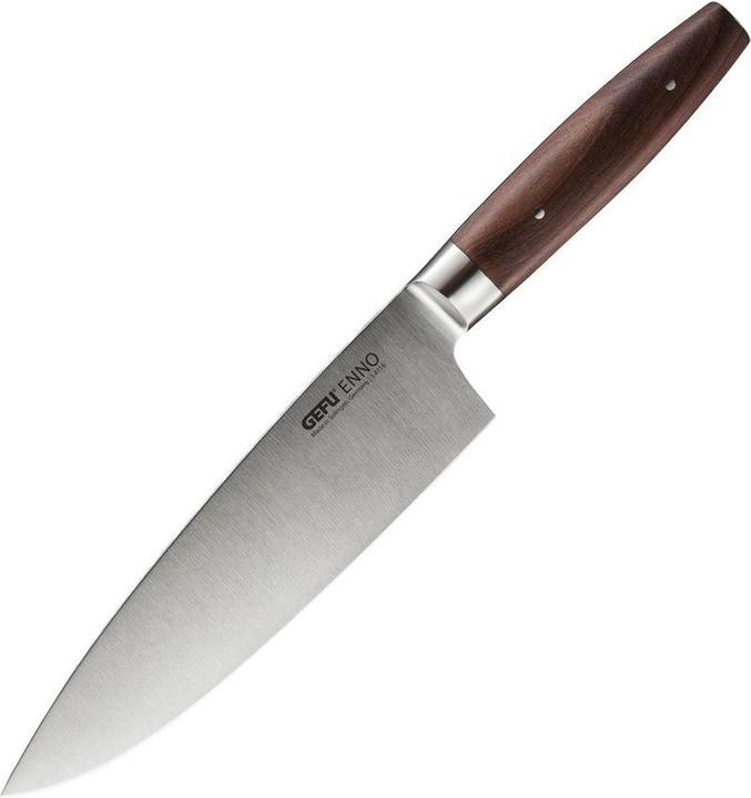 Produktbild GEFU Kochmesser, 20 cm, Stahl, Walnussholz - |Enno (20 cm)