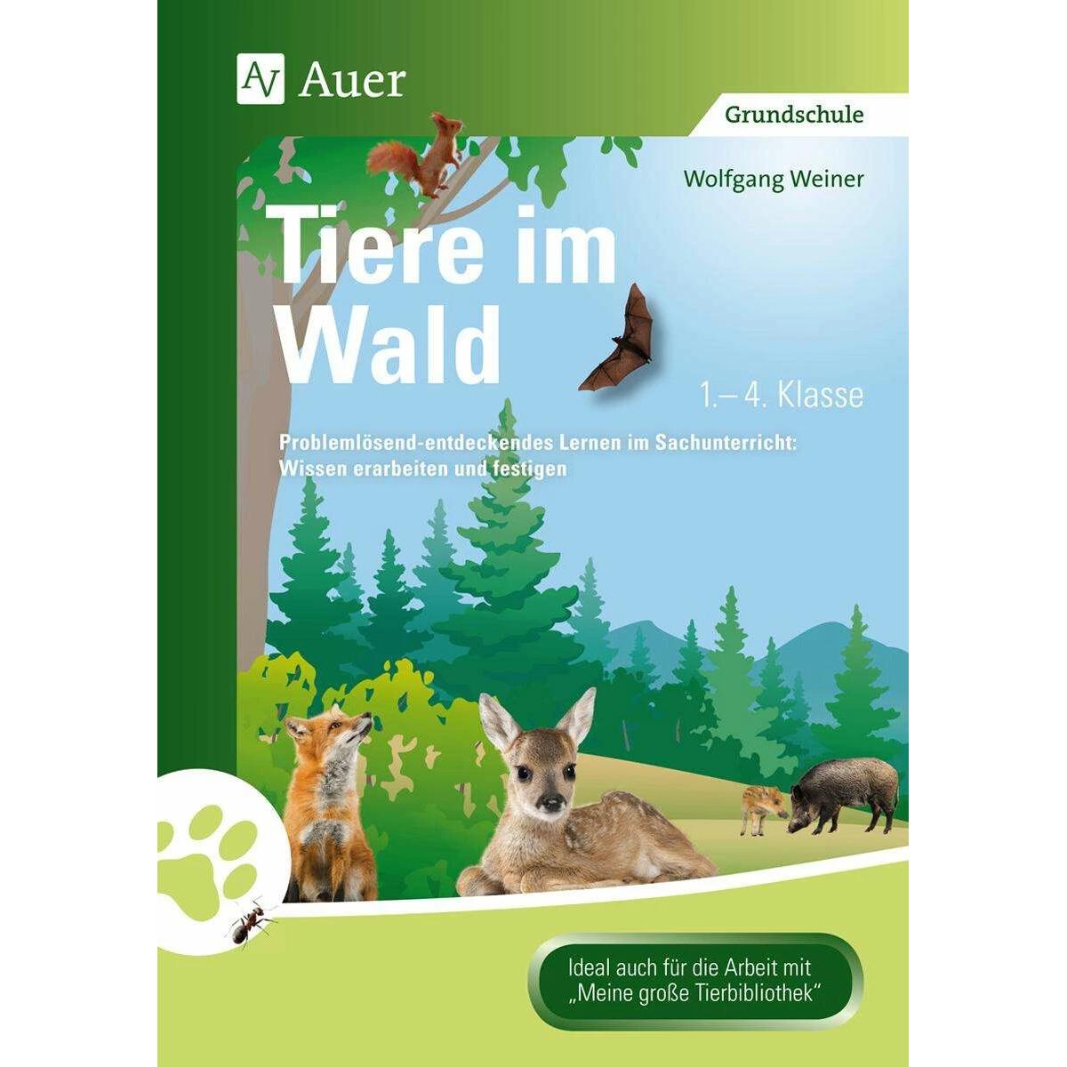 Tiere im Wald, Schulbücher von Wolfgang Weiner