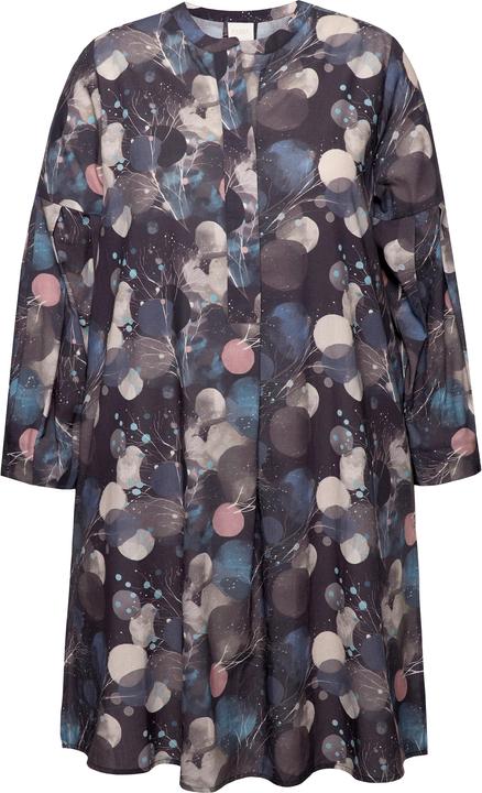 Produktbild Ulla Popken Longbluse, A-Linie, Rundhals, Langarm (50, 52)