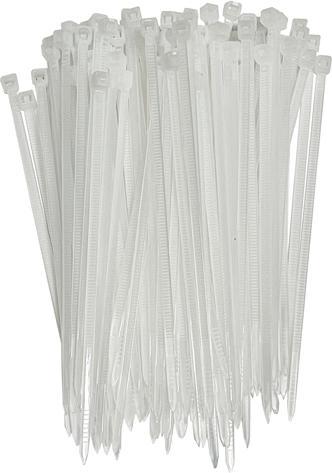 Image du produit Black & Decker Cable tie 100pcs 2.5x100mm Whi (100 mm, 100 pcs)