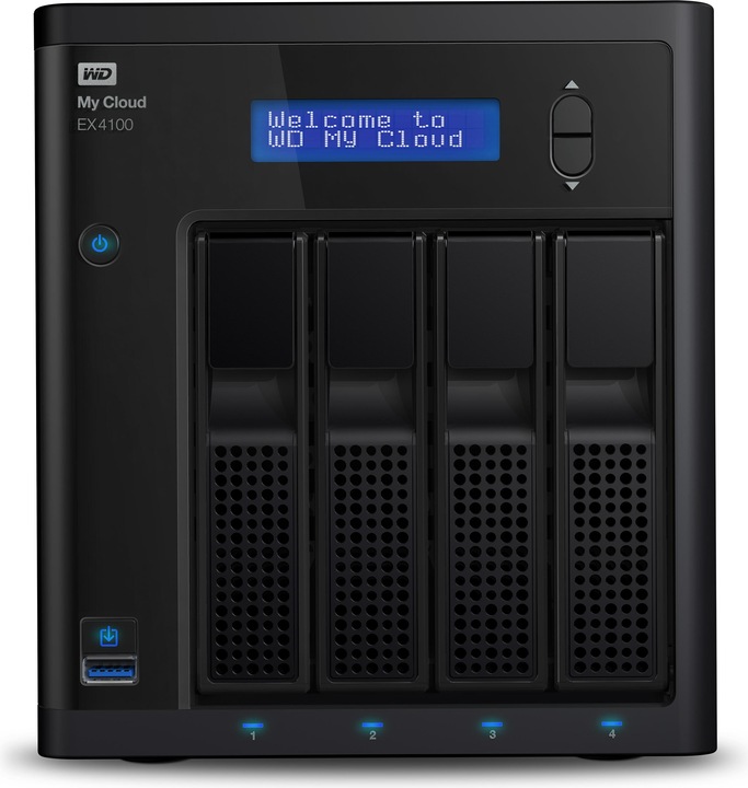 Actual product image WD My Cloud EX4100 (4 x 4 TB, WD Red)