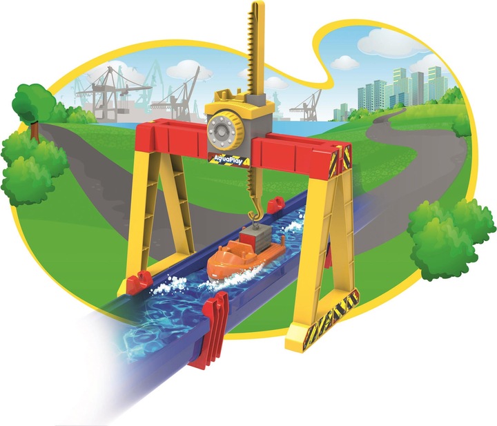 Produktbild Aquaplay ContainerCrane Set