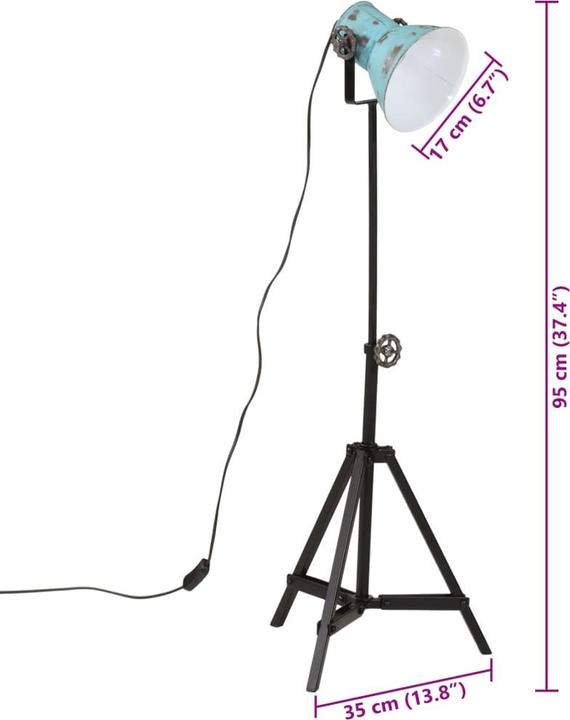 Produktbild vidaXL Stehlampe (E27)