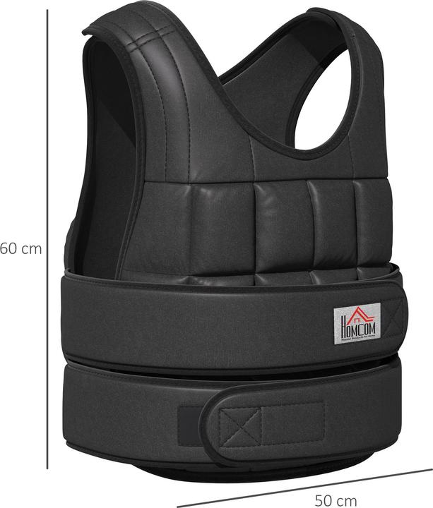 Actual product image Homcom 30 kg weight waistcoat