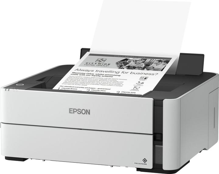 Actual product image Epson EcoTank M1170 - 1200 x 2400 DPI - 1 - A4 - 39 pages per minute - dual print - (Ink tank, Black and white)