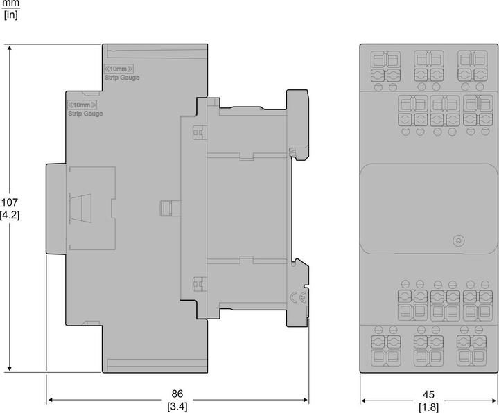 Actual product image Schneider Electric Schütz 3P 12A