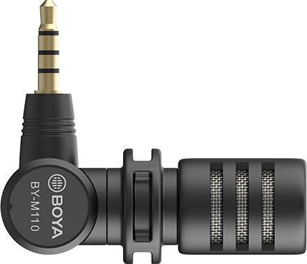 Actual product image Boya BY-M110 Microphone Smartphone Microphone