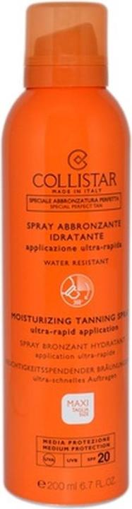 Produktbild Collistar Moisturizing Tanning (Sonnenspray, SPF 20, 200 ml)
