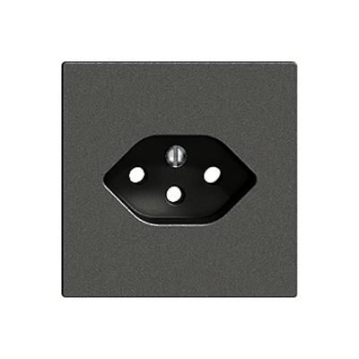Actual product image Feller EDIZIO DUE front panel T13 sw 60x60mm