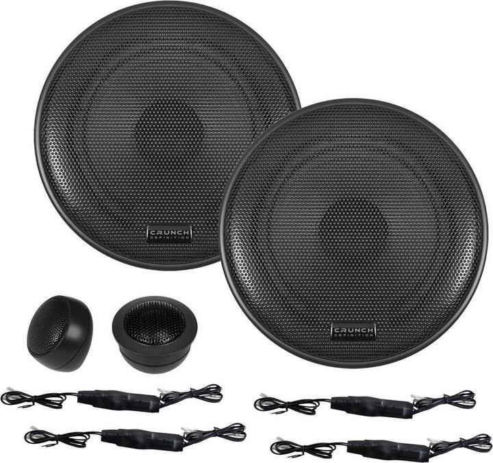 Image du produit Crunch DSX4.2E Ensemble à 2 voies Haut-parleur encastrable 120 W Contenu : 1 pc. (120 W)