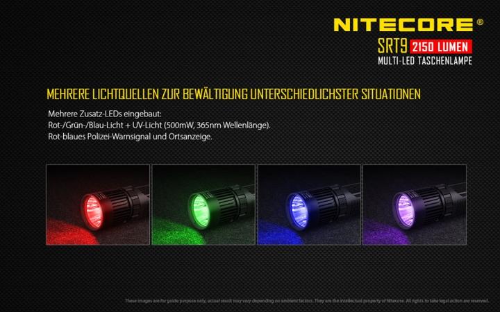 Produktbild Nitecore Srt9 (14.80 cm, 2150 lm)