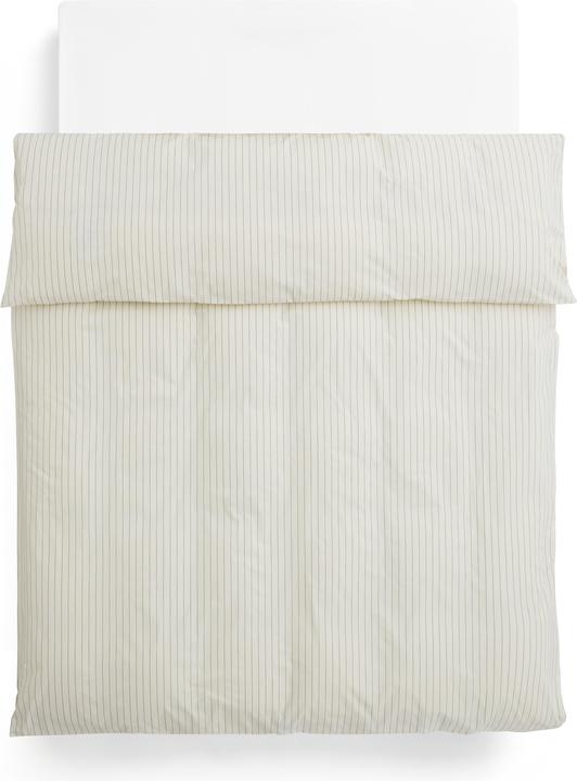 HAY – Fineline Bettbezug 140x200 cm (Elfenbein)