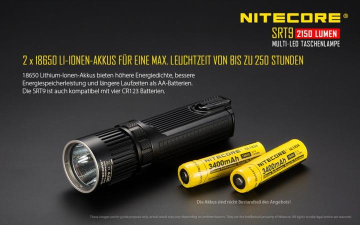 Produktbild Nitecore Srt9 (14.80 cm, 2150 lm)