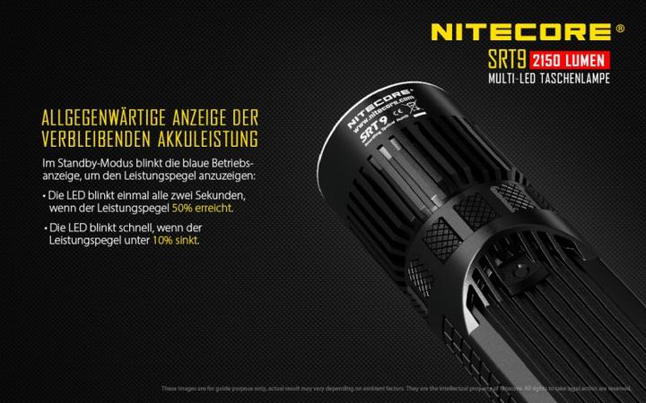 Produktbild Nitecore Srt9 (14.80 cm, 2150 lm)