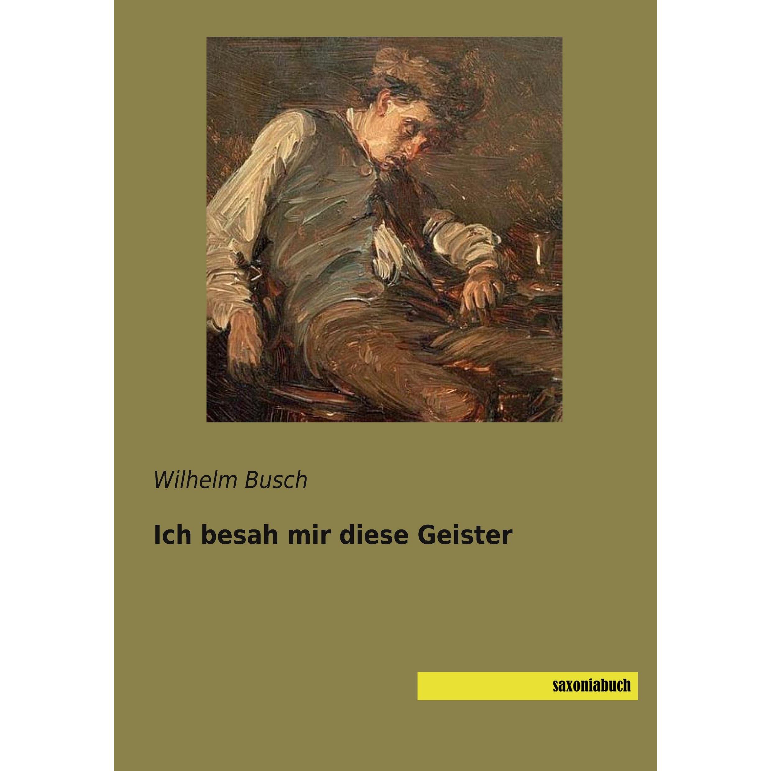 Ich besah mir diese Geister, Belletristik von Wilhelm Busch