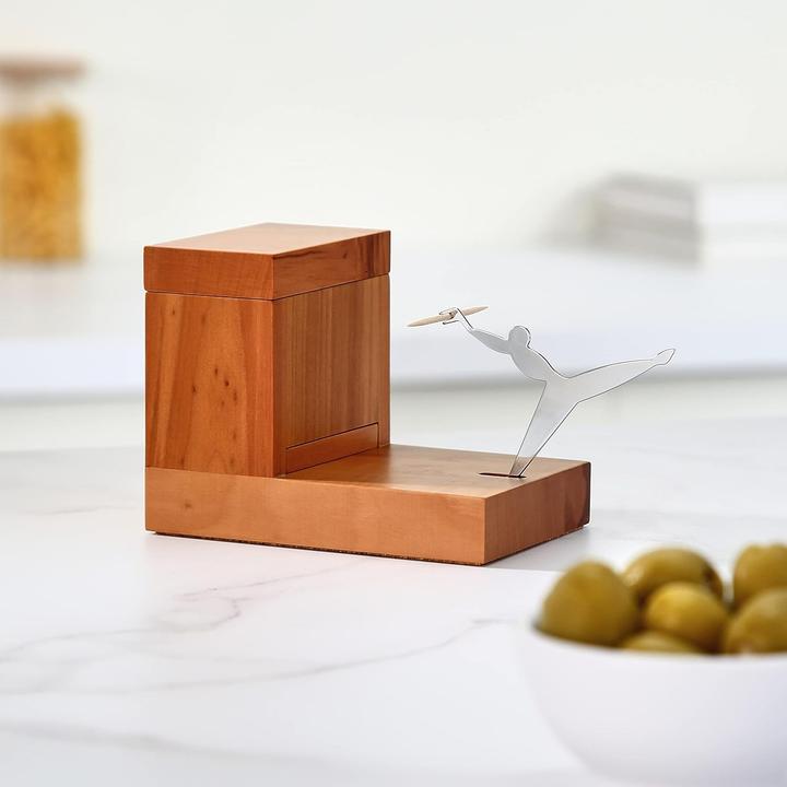 Actual product image Alessi toothpick container