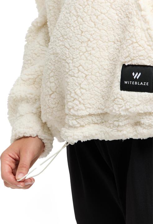 Immagine prodotto Witeblaze FELI Felpa con cappuccio in pile da donna, bianca XL (XL)