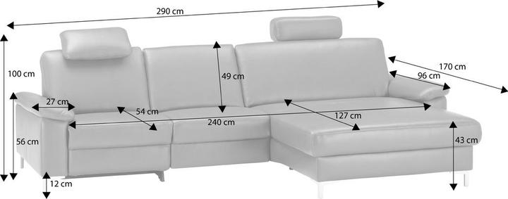 Immagine prodotto Dieter Knoll Collection Latina-L (Divano ad angolo)