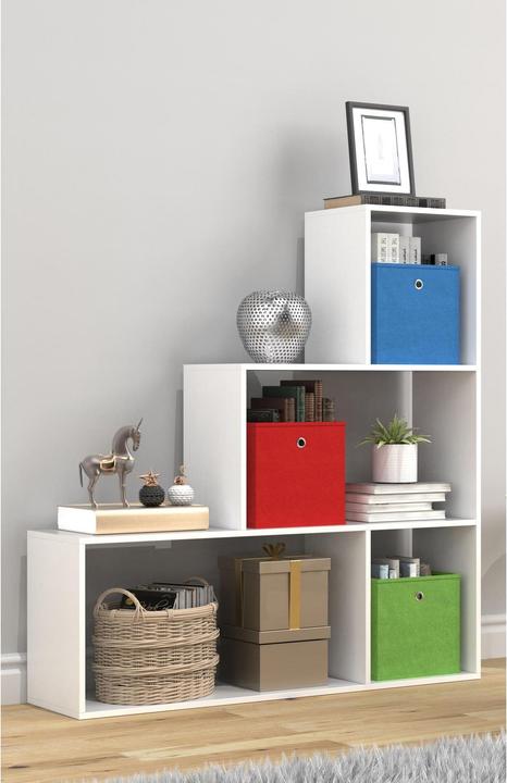 Produktbild VCM Holz Regal Raumteiler Bücher Dubila M (117 x 29 x 123 cm)