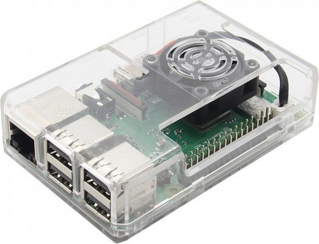 Produktbild HutoPi Raspberry PI case with fan attachment